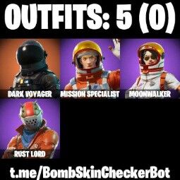 ❤️ 5 SKINS ❤️ 36 COSMETICS ❤️ TAKE THE L ❤️ RUST BUCKET ❤️ DARK VOYAGER ❤️ MOONWALKER ❤️ CAN PLAY ON PSN ❤️ XBOX ❤️ PC ❤️ NINTENDO ❤️ MOBILE ❤️ 100 VBUCKS ❤️ 0